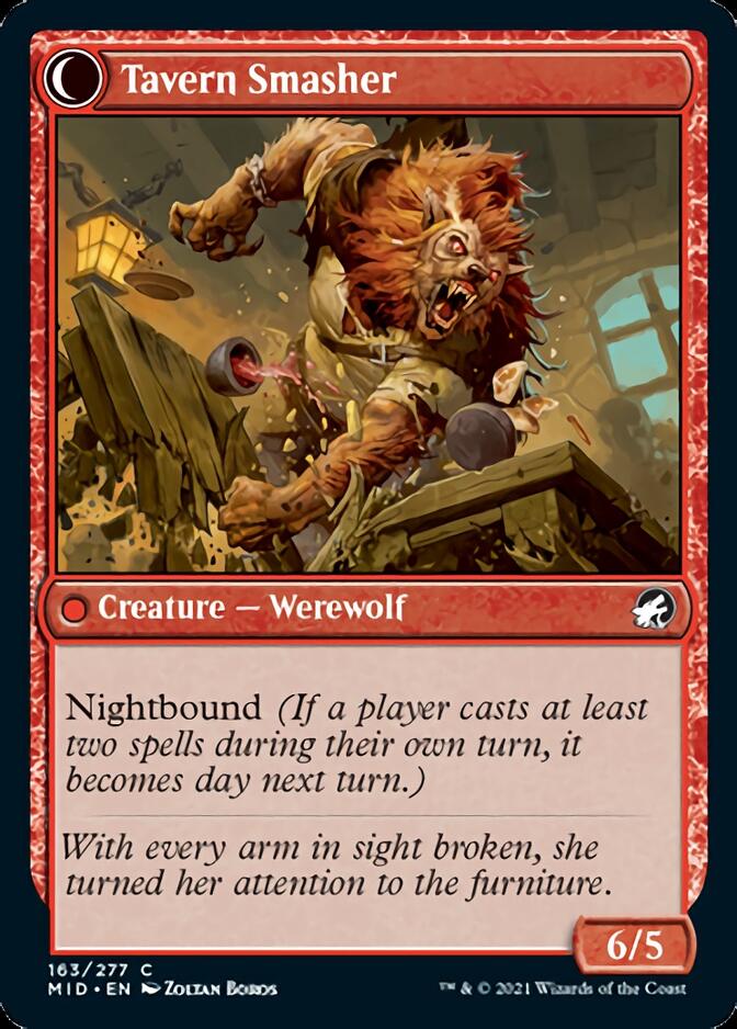 Tavern Ruffian // Tavern Smasher [Innistrad: Midnight Hunt] | Jack's On Queen