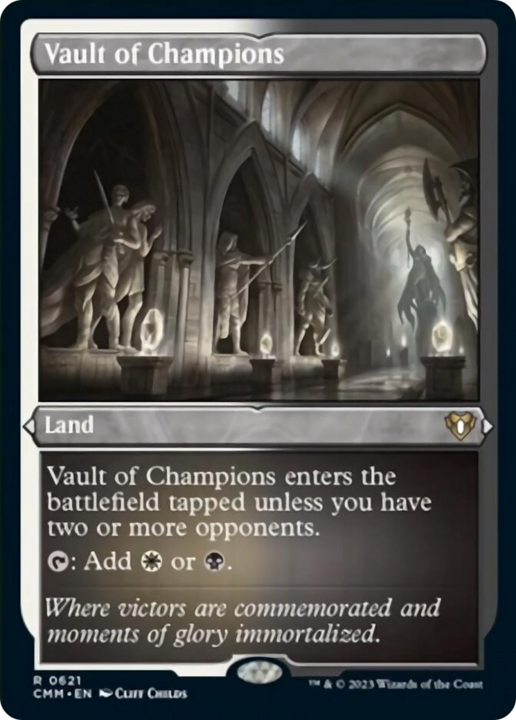 Vault of Champions (Foil Etched) [Commander Masters] | Jack's On Queen