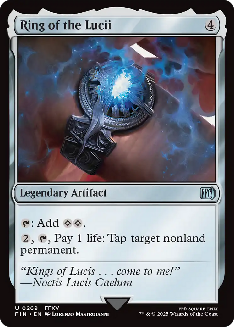 Ring of the Lucii [FINAL FANTASY] | Jack's On Queen