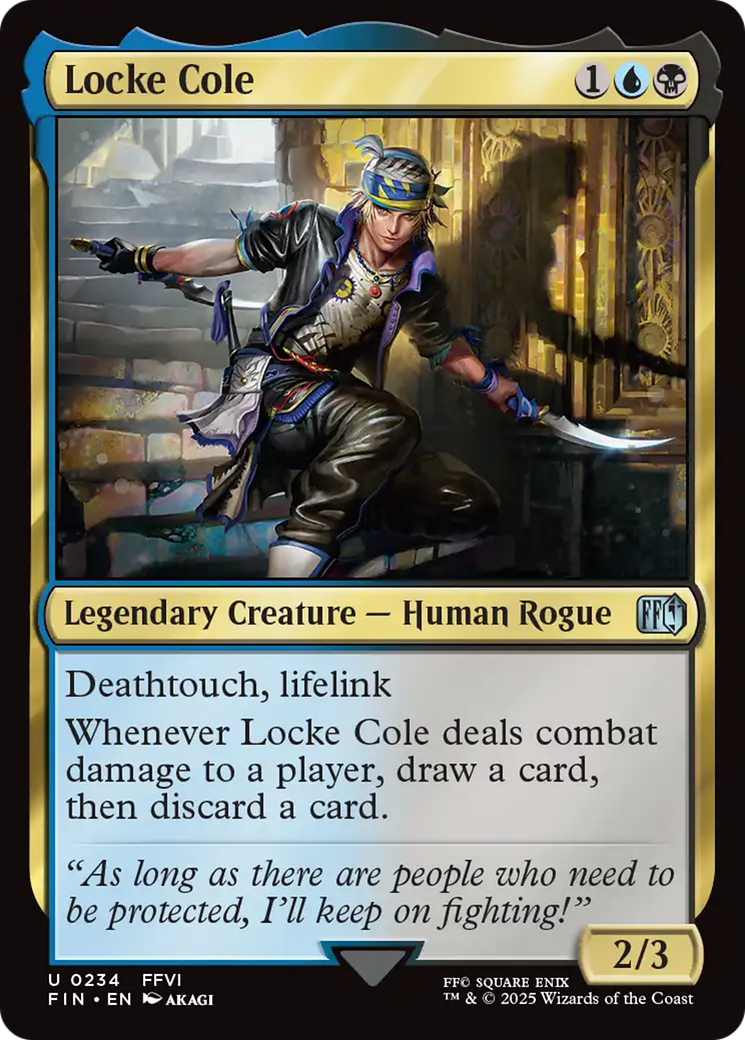 Locke Cole [FINAL FANTASY] | Jack's On Queen