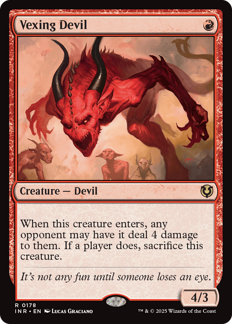 Vexing Devil [Innistrad Remastered] | Jack's On Queen