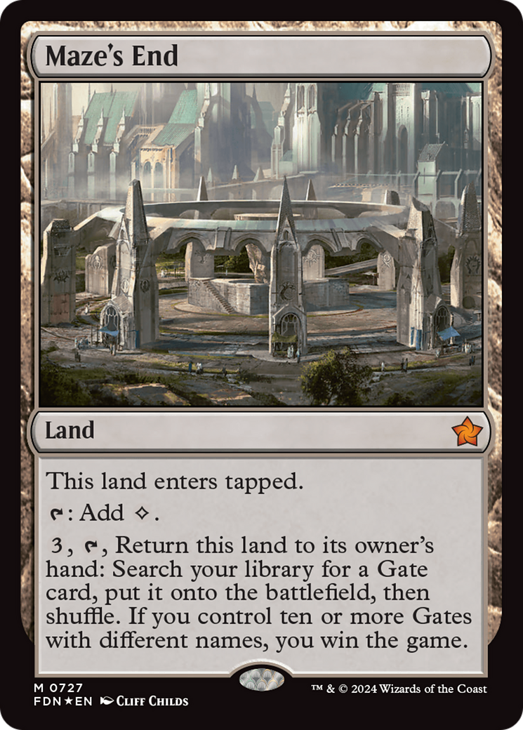 Maze's End [Foundations] | Jack's On Queen