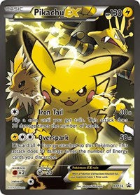 Pikachu EX (XY124) (Jumbo Card) [XY: Black Star Promos] | Jack's On Queen