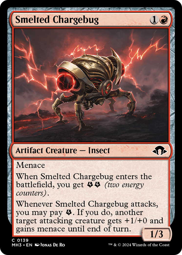 Smelted Chargebug [Modern Horizons 3] | Jack's On Queen