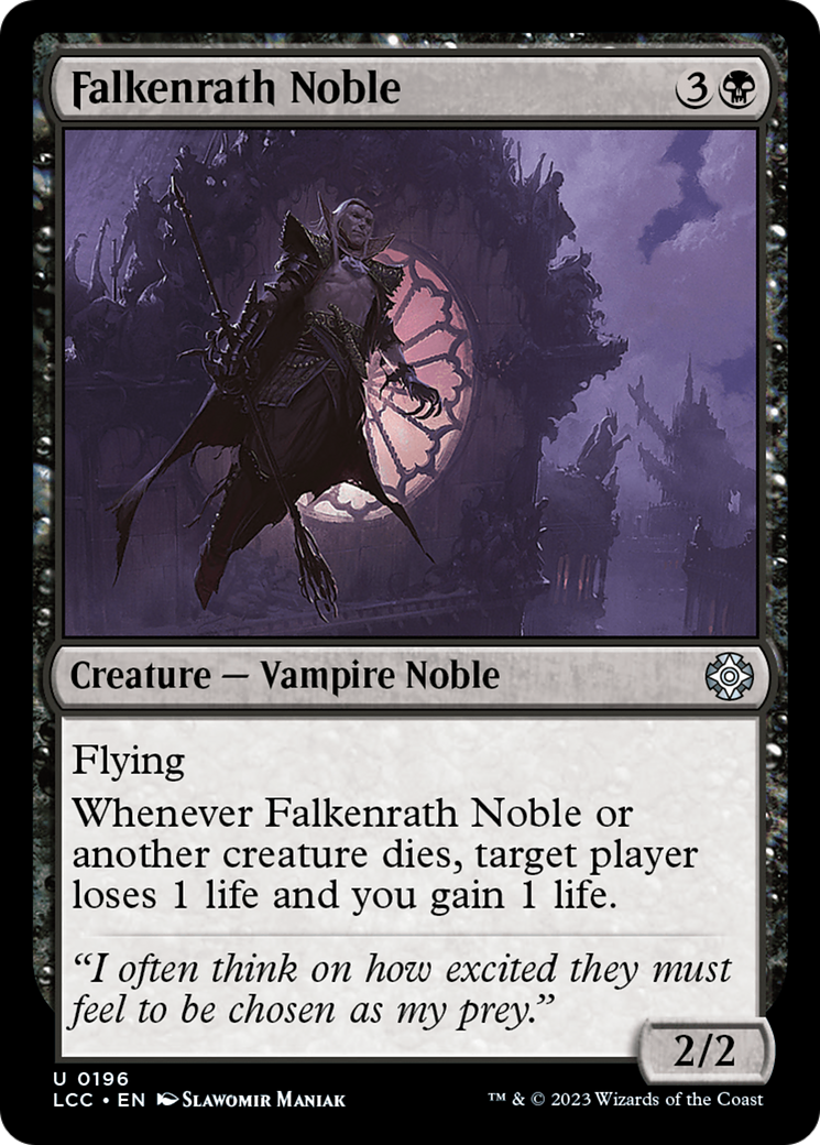 Falkenrath Noble [The Lost Caverns of Ixalan Commander] | Jack's On Queen