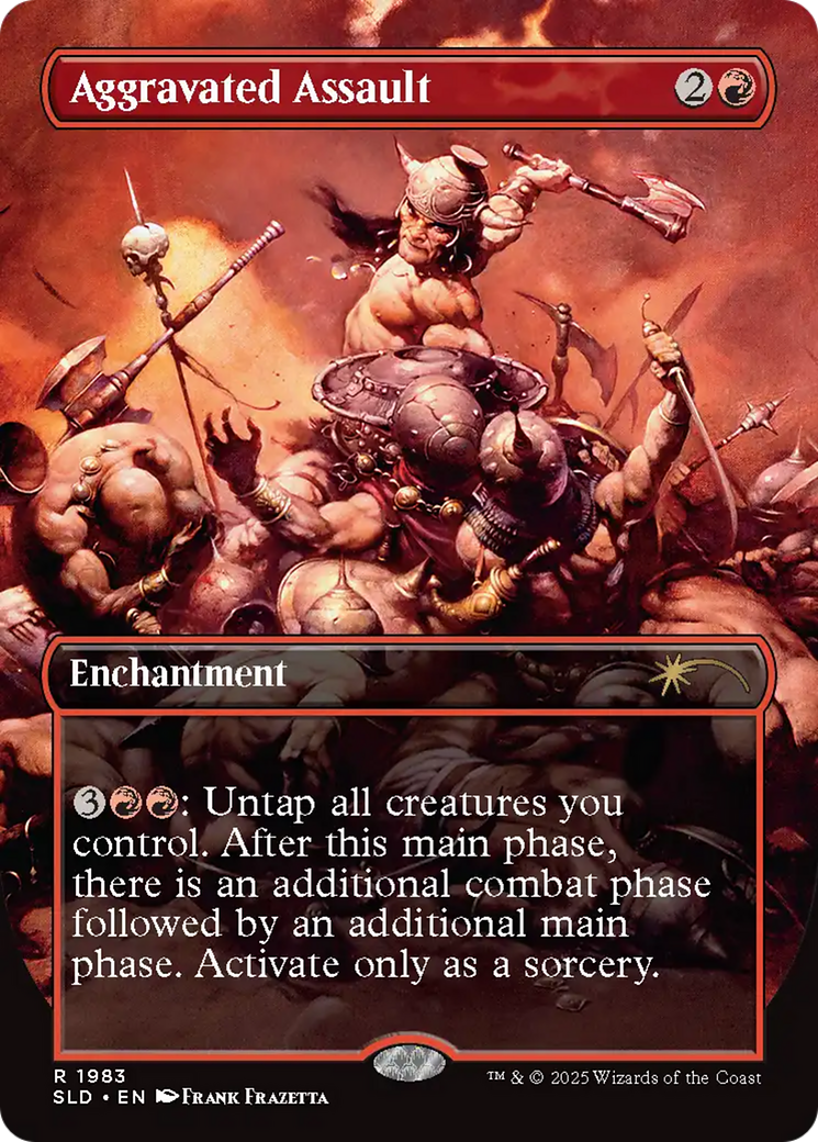 Aggravated Assault (1983) (Rainbow Foil) [Secret Lair Drop Series] | Jack's On Queen