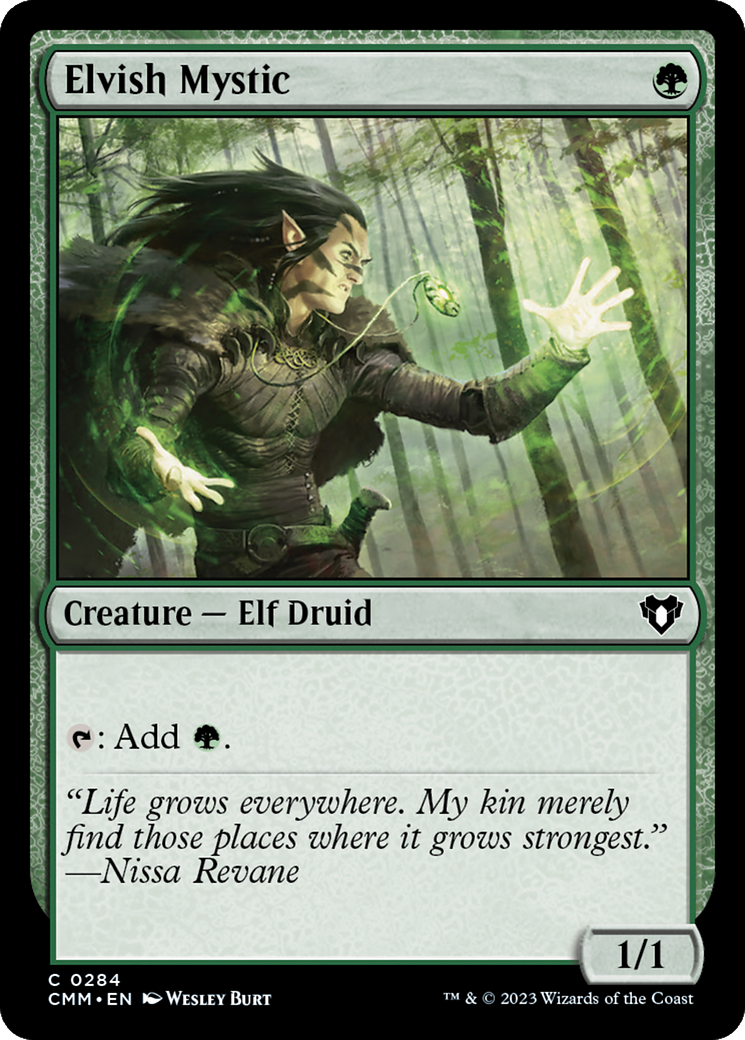 Elvish Mystic [Commander Masters] | Jack's On Queen