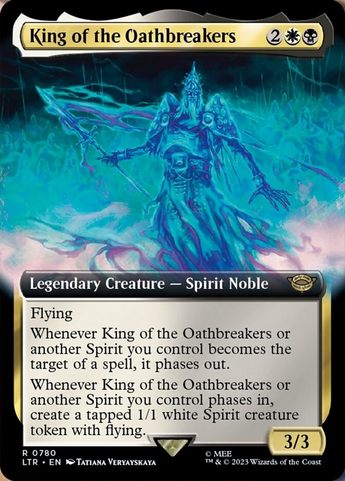 King of the Oathbreakers (Extended Art) (Surge Foil) [The Lord of the Rings: Tales of Middle-Earth] | Jack's On Queen