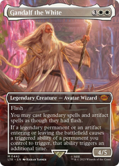 Gandalf the White (Borderless Alternate Art) [The Lord of the Rings: Tales of Middle-Earth] | Jack's On Queen