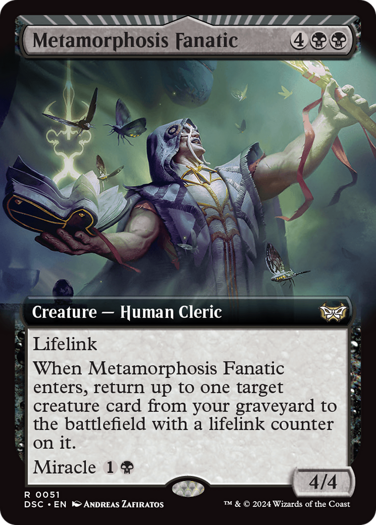 Metamorphosis Fanatic (Extended Art) [Duskmourn: House of Horror Commander] | Jack's On Queen