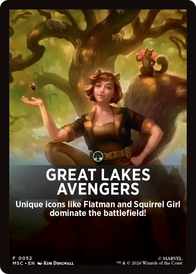 Great Lakes Avengers Theme Card [Marvel Super Heroes Commander] | Jack's On Queen