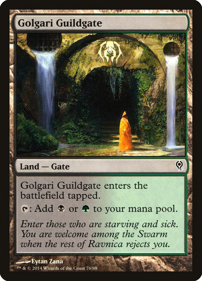 Golgari Guildgate [Duel Decks: Jace vs. Vraska] | Jack's On Queen