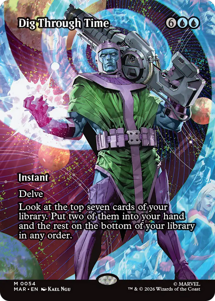 Dig Through Time (Borderless) [Marvel Universe: Eternal-Legal] | Jack's On Queen