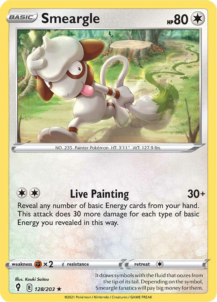 Smeargle (128/203) [Sword & Shield: Evolving Skies] | Jack's On Queen