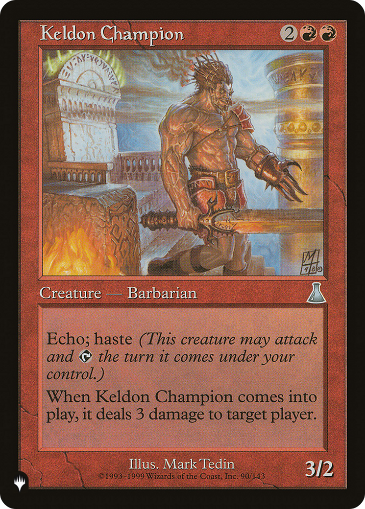 Keldon Champion [The List] | Jack's On Queen