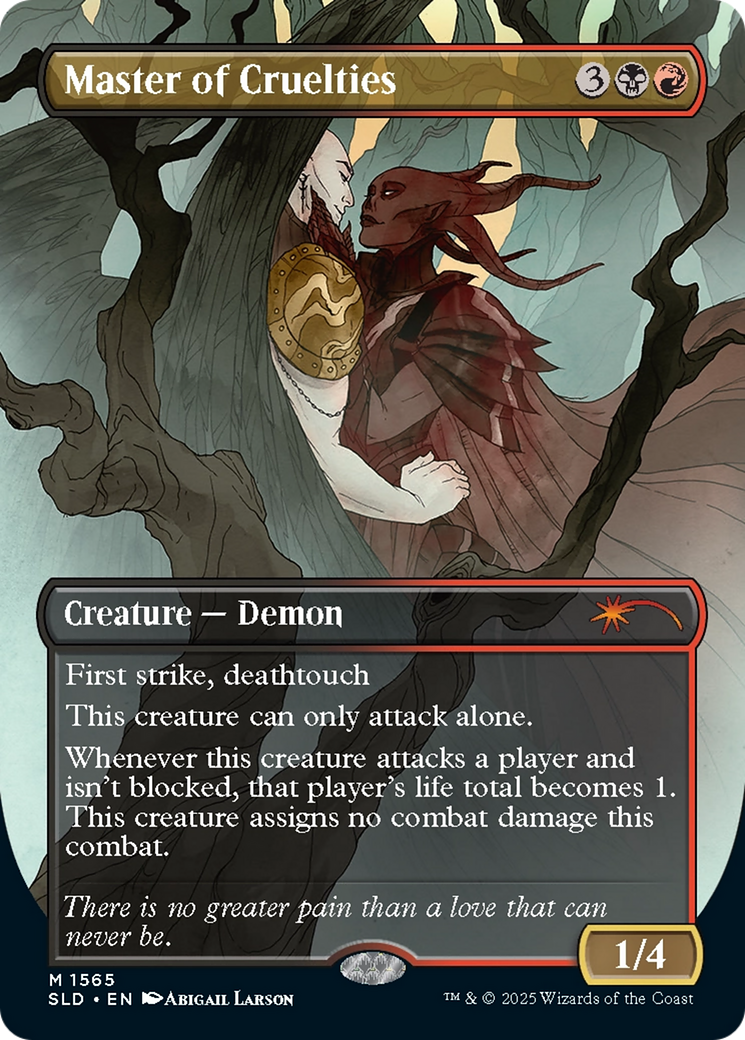 Master of Cruelties (Rainbow Foil) [Secret Lair Drop Series] | Jack's On Queen