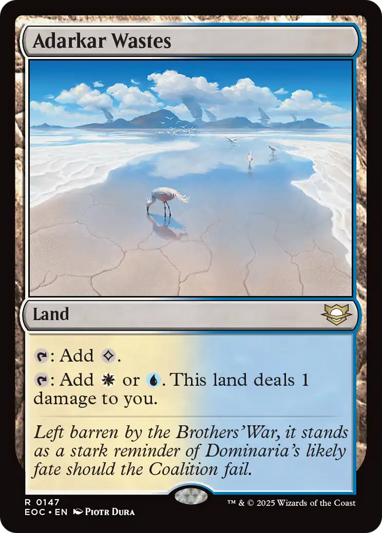 Adarkar Wastes [Edge of Eternities Commander] | Jack's On Queen