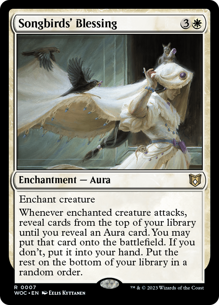 Songbirds' Blessing [Wilds of Eldraine Commander] | Jack's On Queen