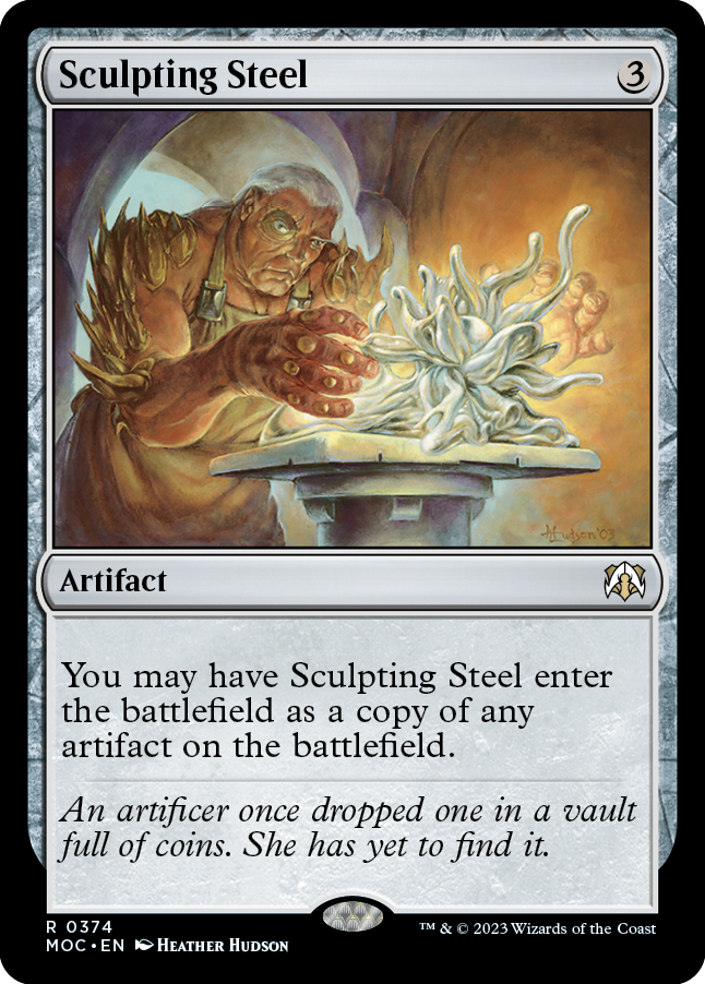 Sculpting Steel [March of the Machine Commander] | Jack's On Queen