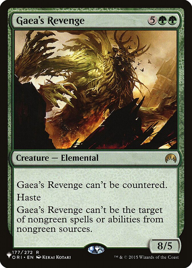 Gaea's Revenge [The List] | Jack's On Queen