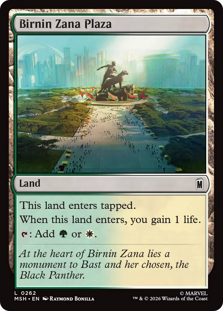 Birnin Zana Plaza [Marvel Super Heroes] | Jack's On Queen