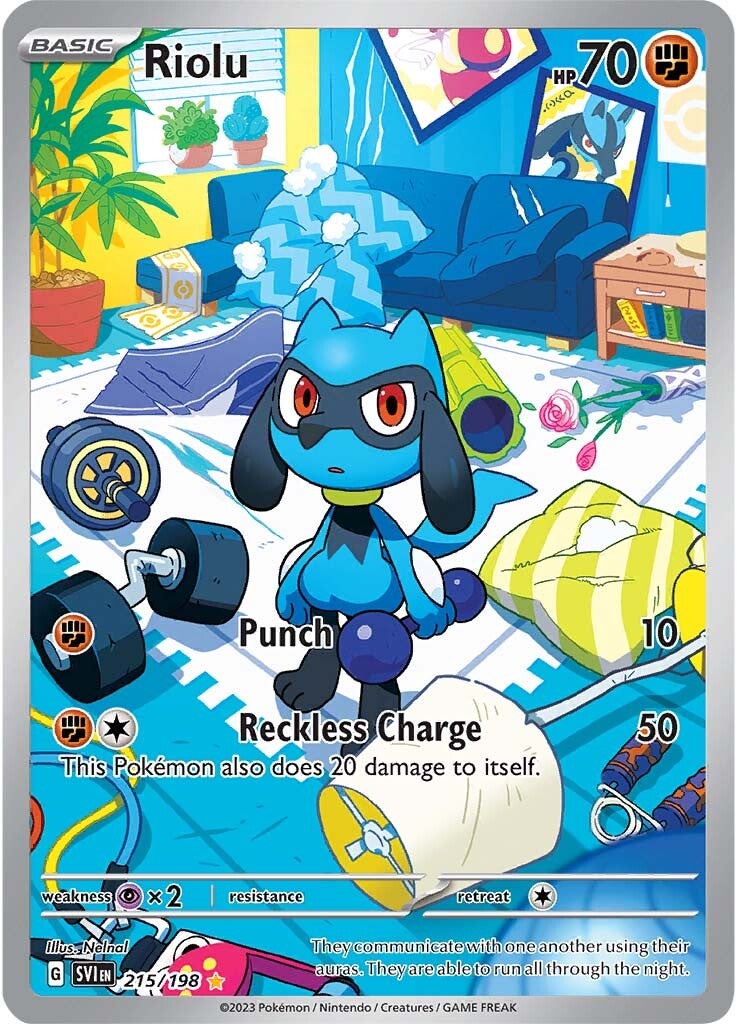 Riolu (215/198) [Scarlet & Violet: Base Set] | Jack's On Queen