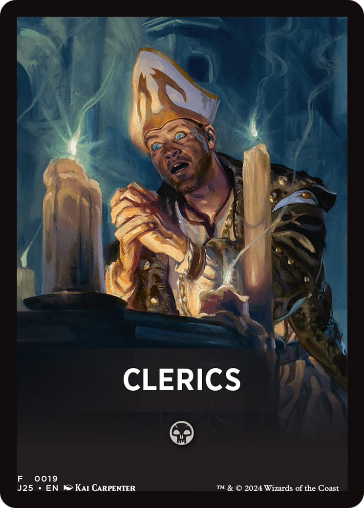 Clerics Theme Card [Foundations Jumpstart Front Cards] | Jack's On Queen