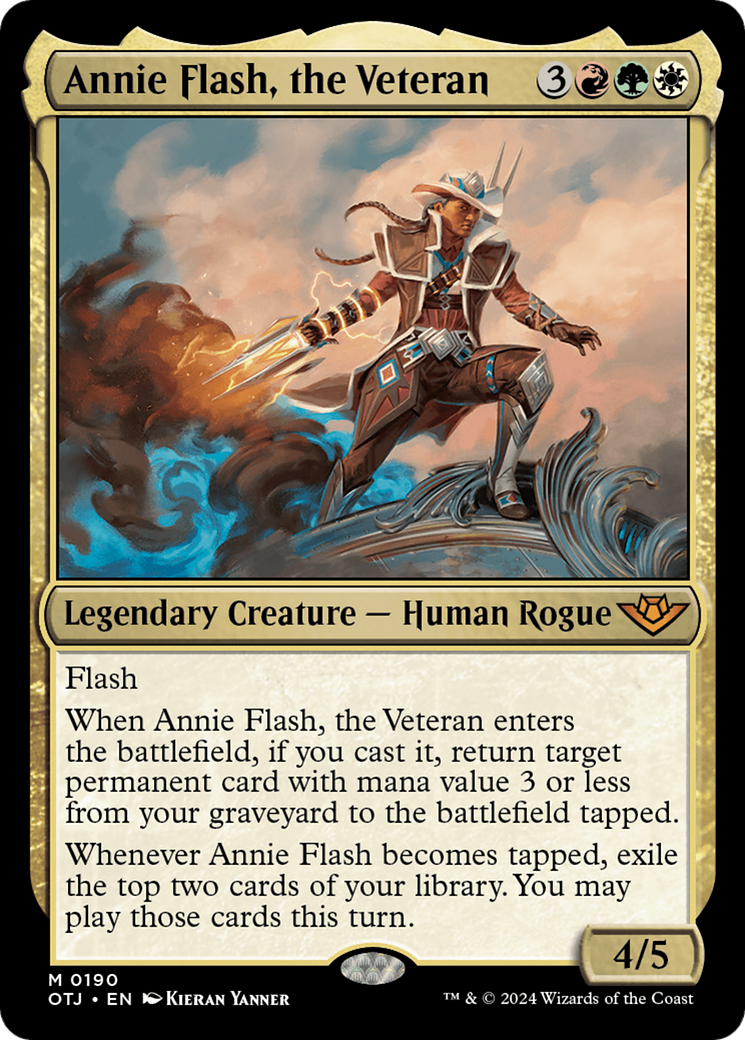 Annie Flash, the Veteran [Outlaws of Thunder Junction] | Jack's On Queen