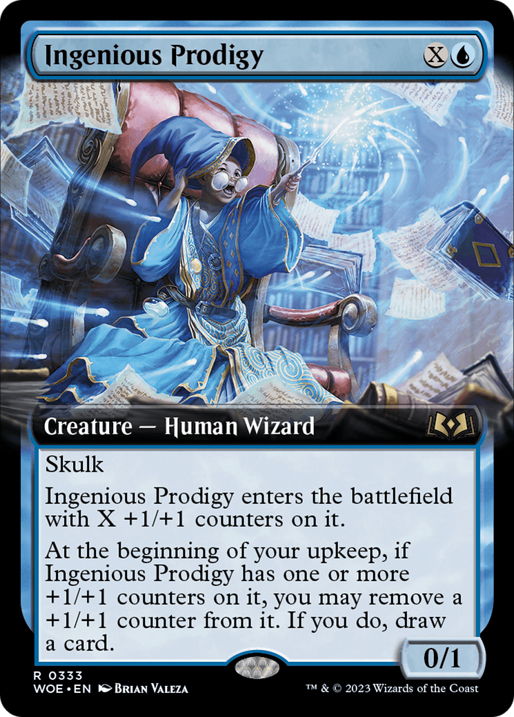 Ingenious Prodigy (Extended Art) [Wilds of Eldraine] | Jack's On Queen
