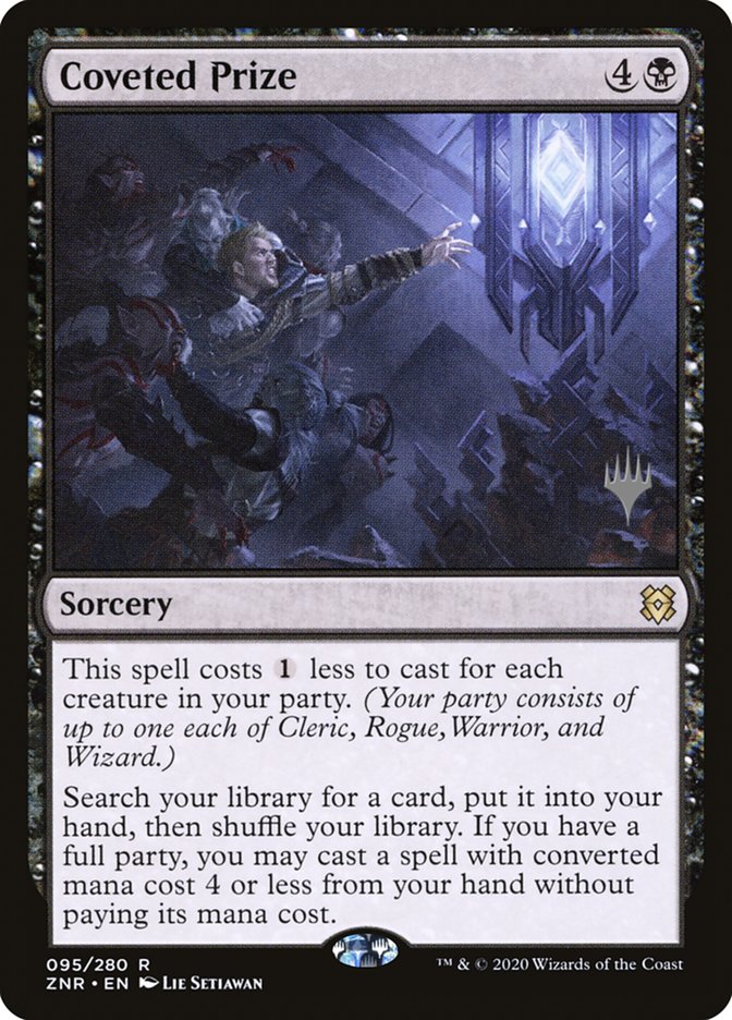 Coveted Prize (Promo Pack) [Zendikar Rising Promos] | Jack's On Queen