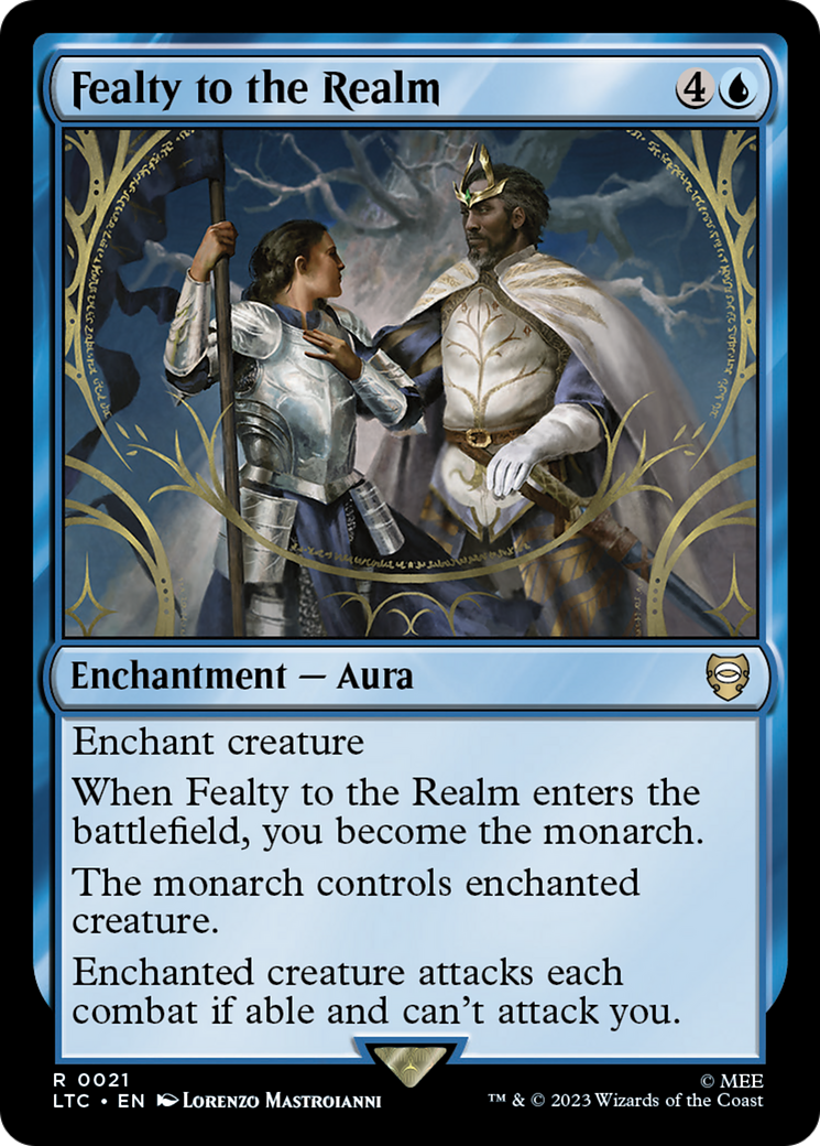 Fealty to the Realm [The Lord of the Rings: Tales of Middle-Earth Commander] | Jack's On Queen