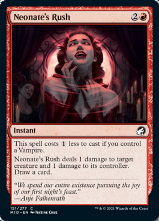 Neonate's Rush [Innistrad: Midnight Hunt] | Jack's On Queen