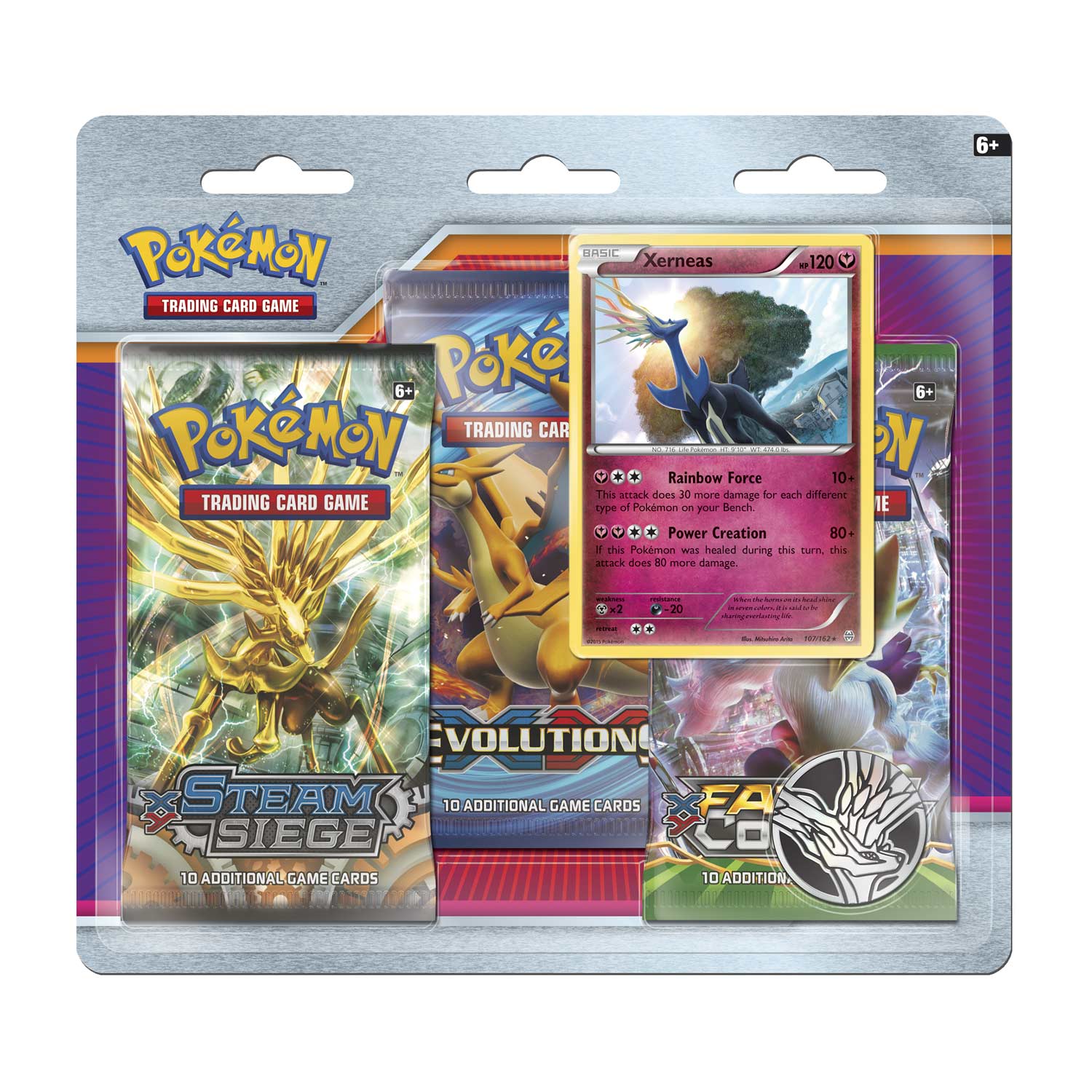XY: BREAKthrough - 3-Pack Blister (Xerneas) | Jack's On Queen