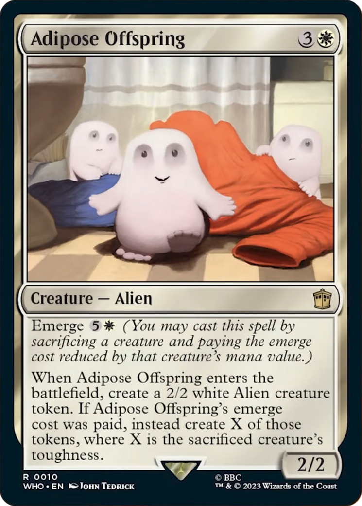 Adipose Offspring [Doctor Who] | Jack's On Queen