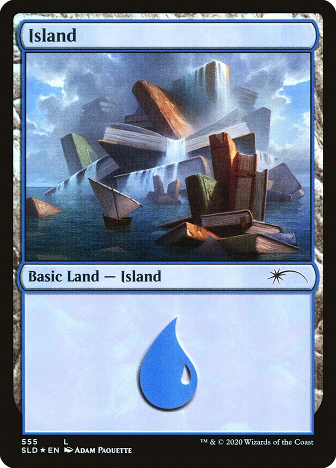 Island (Well Read) (555) [Secret Lair Drop Promos] | Jack's On Queen