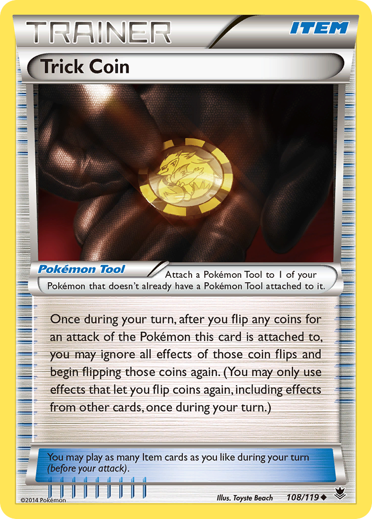 Trick Coin (108/119) [XY: Phantom Forces] | Jack's On Queen