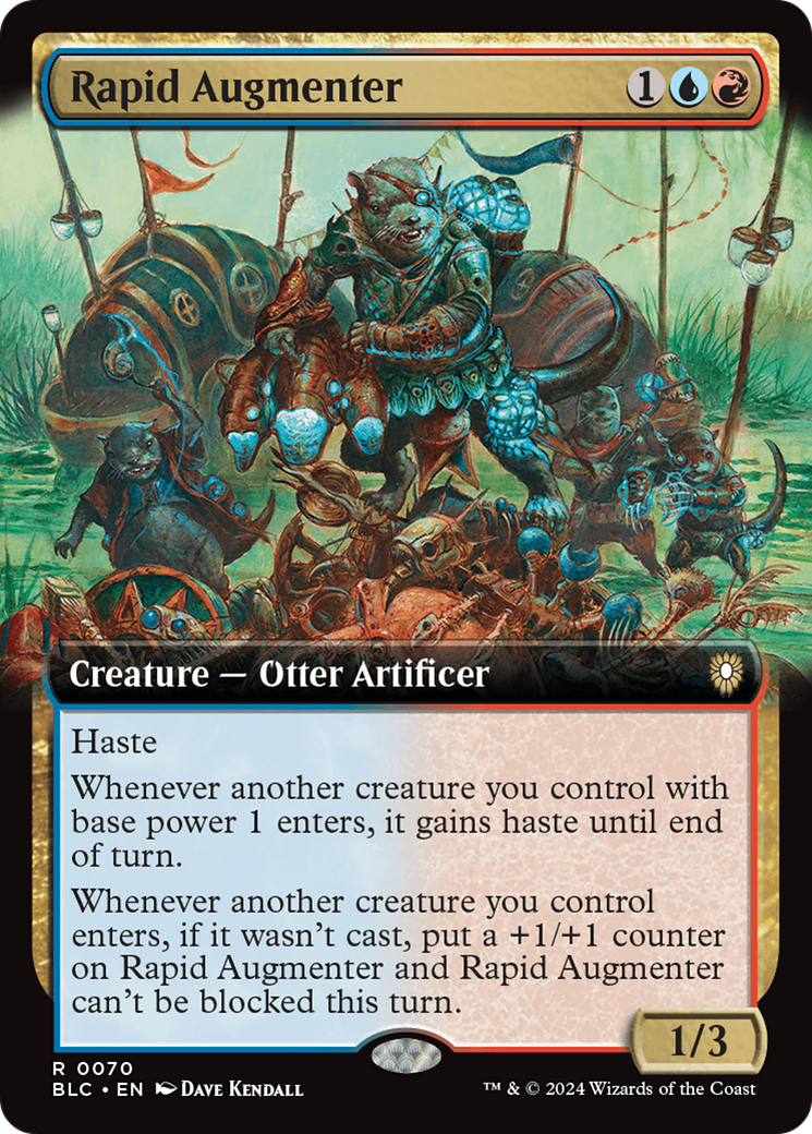 Rapid Augmenter (Extended Art) [Bloomburrow Commander] | Jack's On Queen