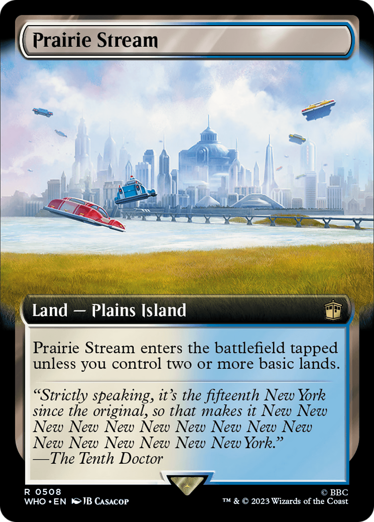 Prairie Stream (Extended Art) [Doctor Who] | Jack's On Queen