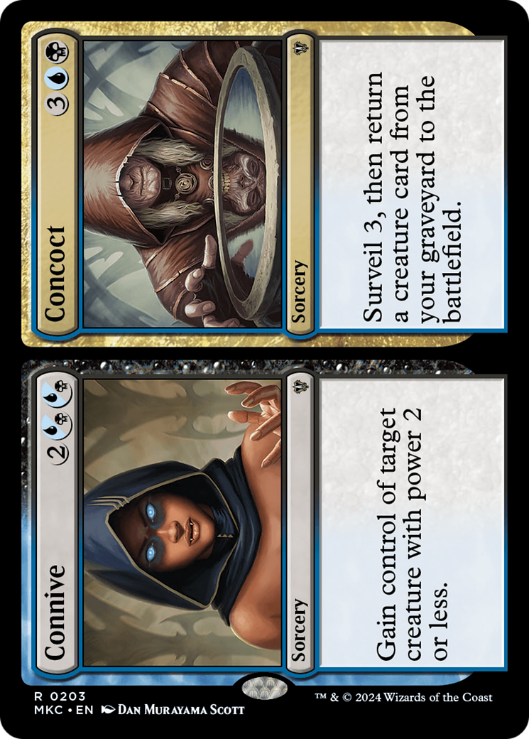 Connive // Concoct [Murders at Karlov Manor Commander] | Jack's On Queen