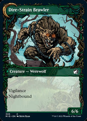 Tireless Hauler // Dire-Strain Brawler (Showcase Equinox) [Innistrad: Midnight Hunt] | Jack's On Queen