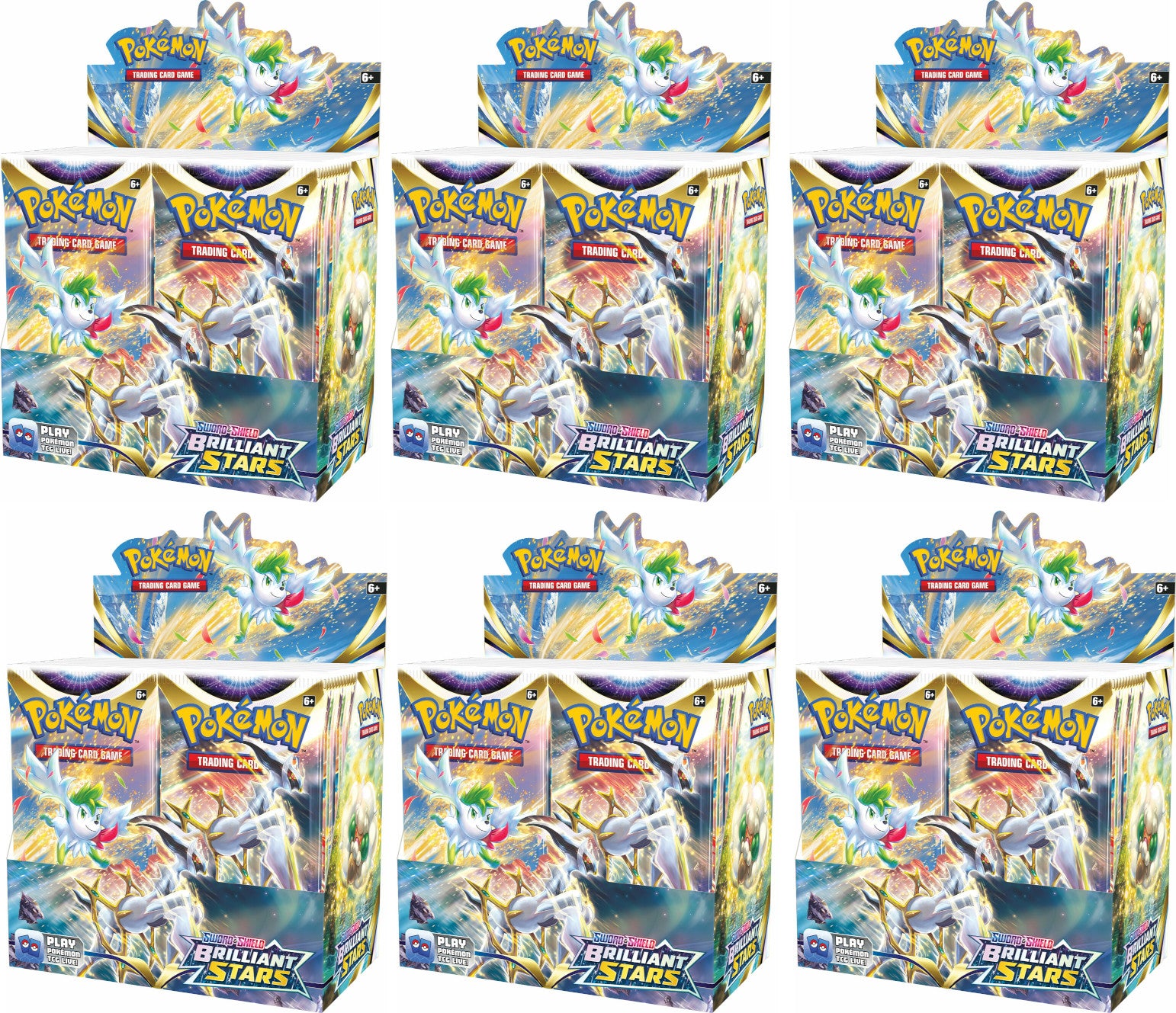 Sword & Shield: Brilliant Stars - Booster Box Case | Jack's On Queen