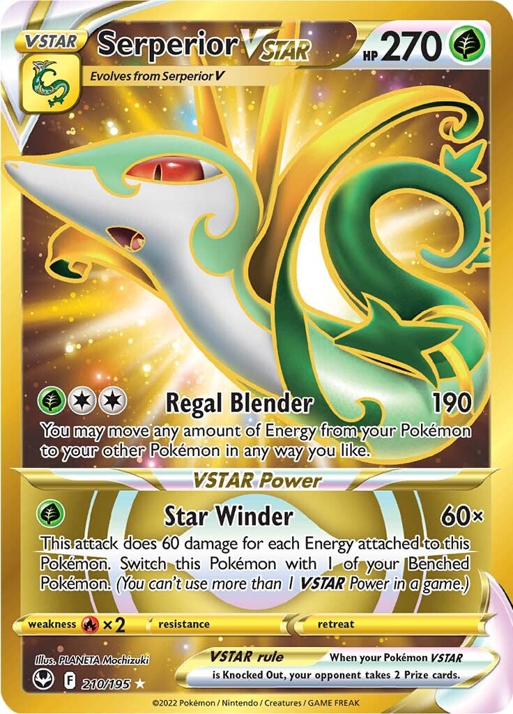 Serperior VSTAR (210/195) [Sword & Shield: Silver Tempest] | Jack's On Queen