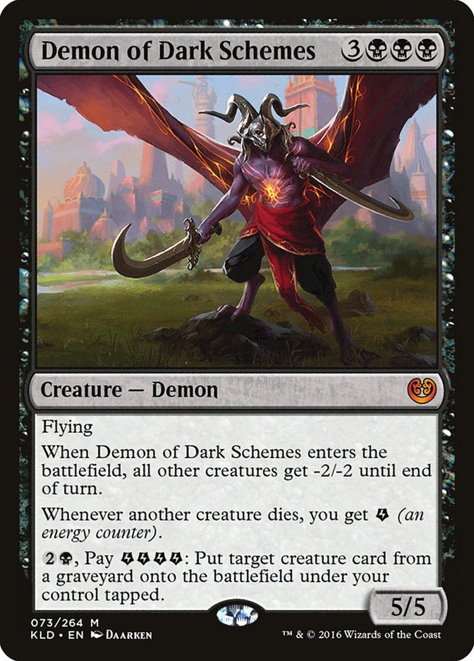 Demon of Dark Schemes [Kaladesh] | Jack's On Queen