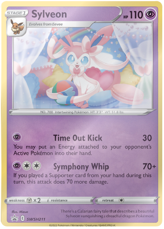 Sylveon (SWSH211) [Sword & Shield: Black Star Promos] | Jack's On Queen