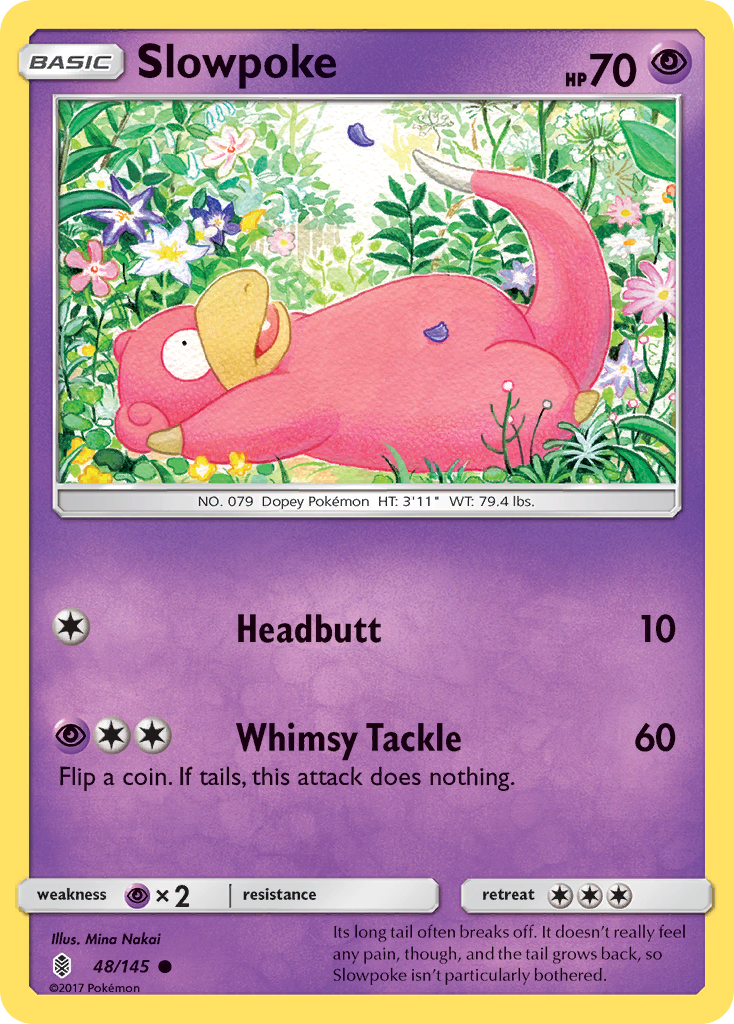 Slowpoke (48/145) [Sun & Moon: Guardians Rising] | Jack's On Queen