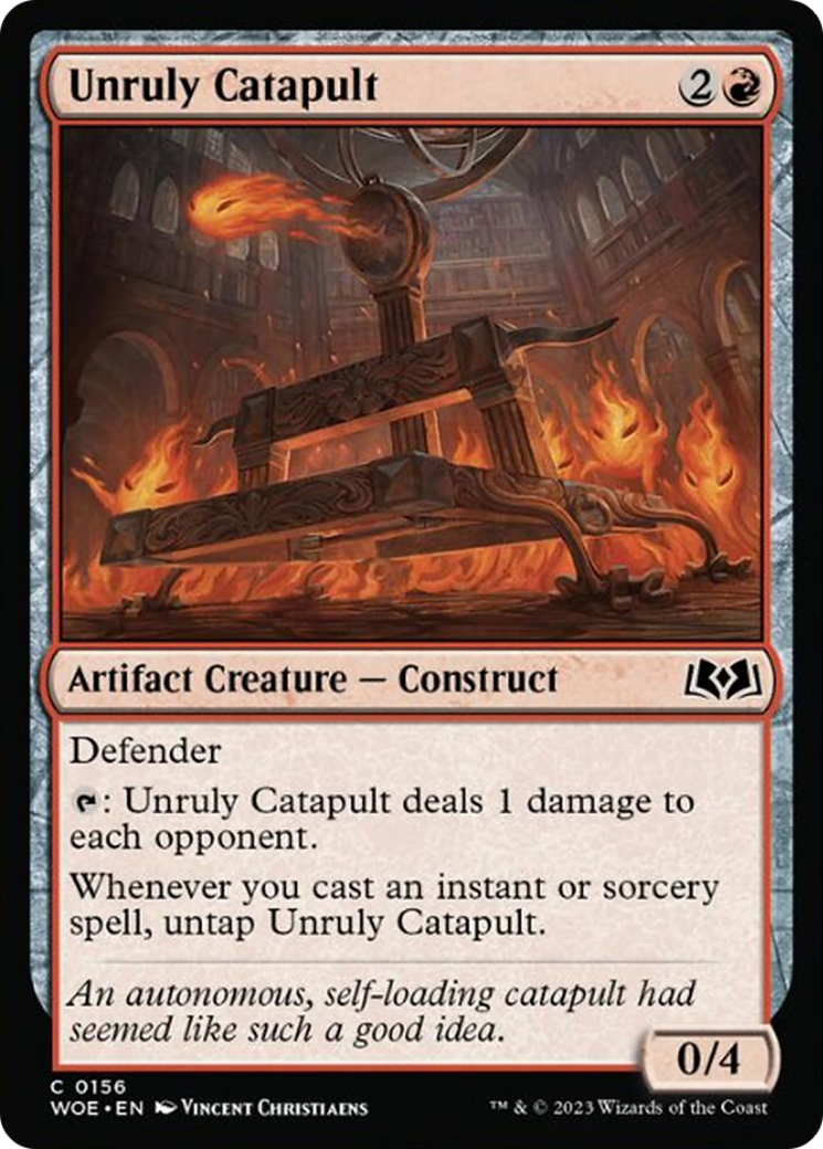 Unruly Catapult [Wilds of Eldraine] | Jack's On Queen