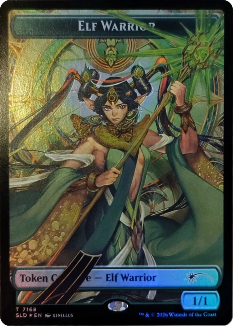 Elf Warrior Token (7168) [Secret Lair Drop Series] | Jack's On Queen