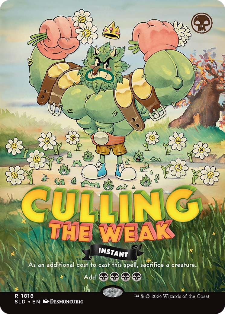 Culling the Weak (Rainbow Foil) [Secret Lair Drop Series] | Jack's On Queen