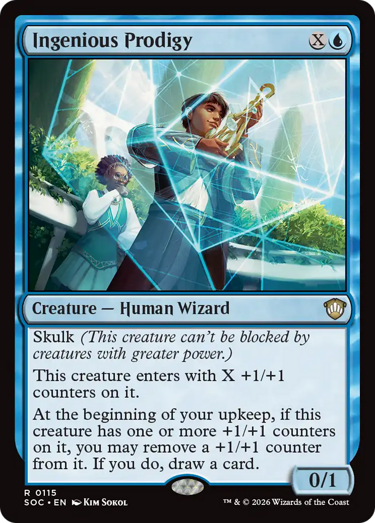 Ingenious Prodigy [Secrets of Strixhaven Commander] | Jack's On Queen