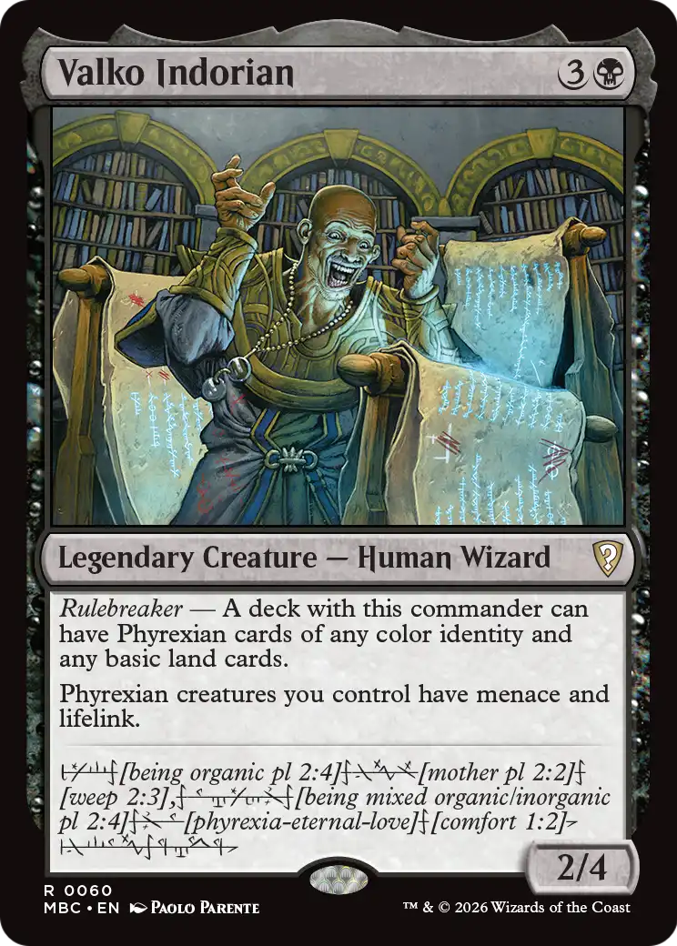 Valko Indorian [Mystery Booster: Commander Edition] | Jack's On Queen